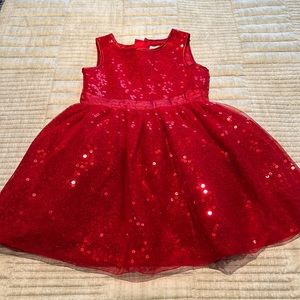 Beautiful Christmas dress. 3T. Worn once.